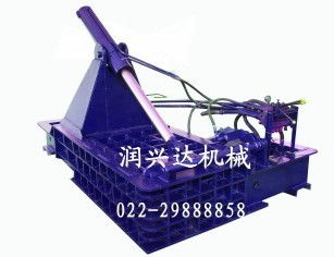 金屬打包機,金屬剪切機,廢紙打包機,玉米芯壓塊機,易拉罐打球機 天津市潤興達液壓機械廠