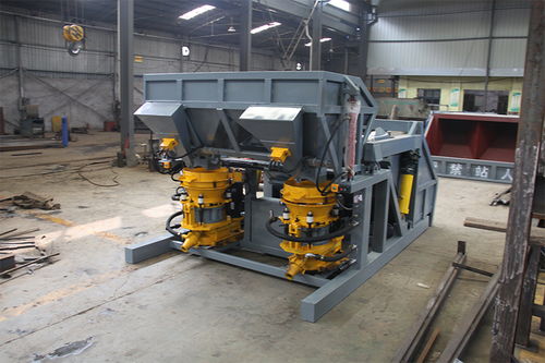 吊裝式噴漿車 一拖二單料斗吊裝干噴機組參數(shù)