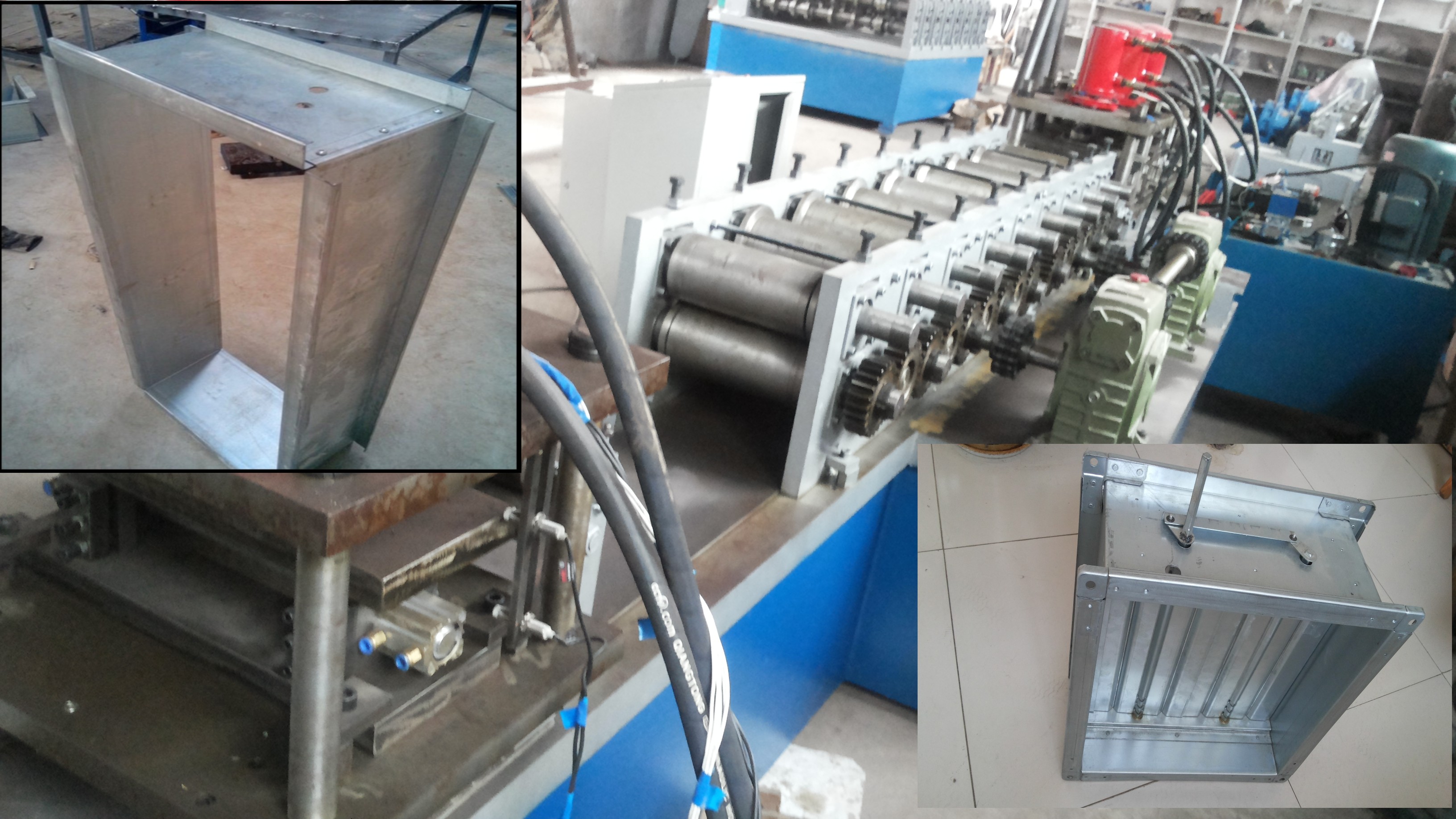 防火閥外框成型機 液壓機械領域的精密制造利器